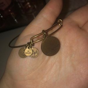 Alex and Ani Jewelry - K initial gold Alex and Ani adjustable bracelet Alex and Ani Jewelry - K initial gold Alex and Ani adjustable bracelet